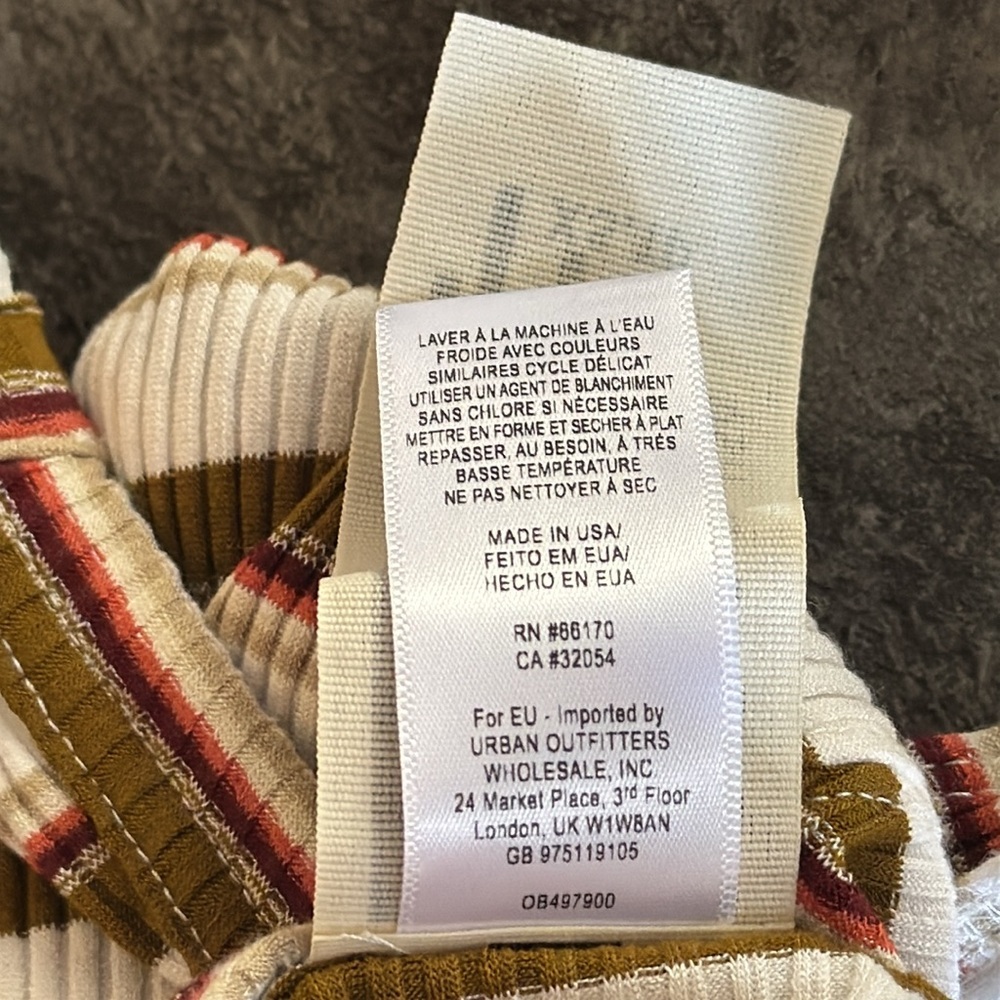 Free People Ribbed Multicolor Striped Swimsuit. XS - Picture 5 of 8